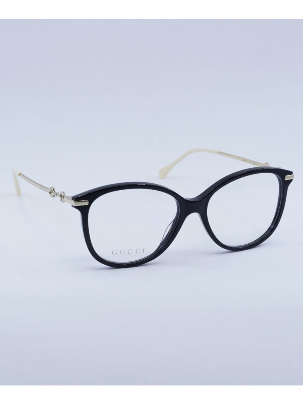 Gucci GG0967O 001 Eyeglasses Black 53mm Cat Eye Frame
